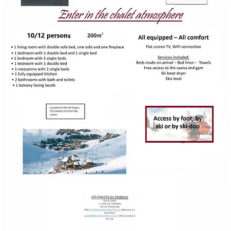 Les Du Thorens Apartahotel Val Thorens